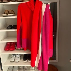 Summersalt Turtleneck and Blanket Scarf